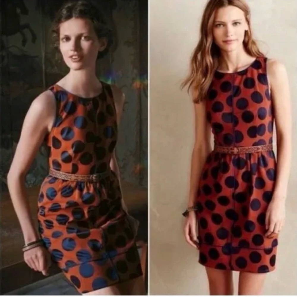 Maeve Blue and Orange Dress